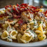 Greek Yogurt Chicken Bacon Pasta Salad