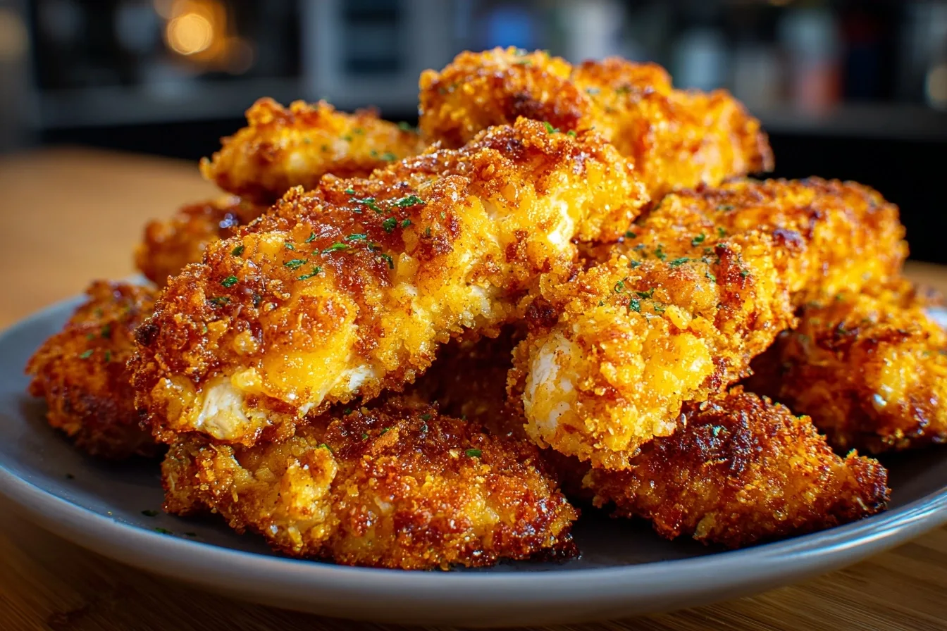 Crispy Air Fryer Chicken Tenders Recipe Without Pork or Alcohol