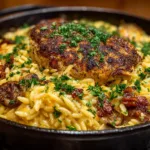 Marry Me Chicken Orzo Skillet: A Creamy Comforting One-Pan Wonder