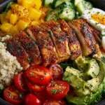 High Protein Marry Me Chicken Bowl Recipe