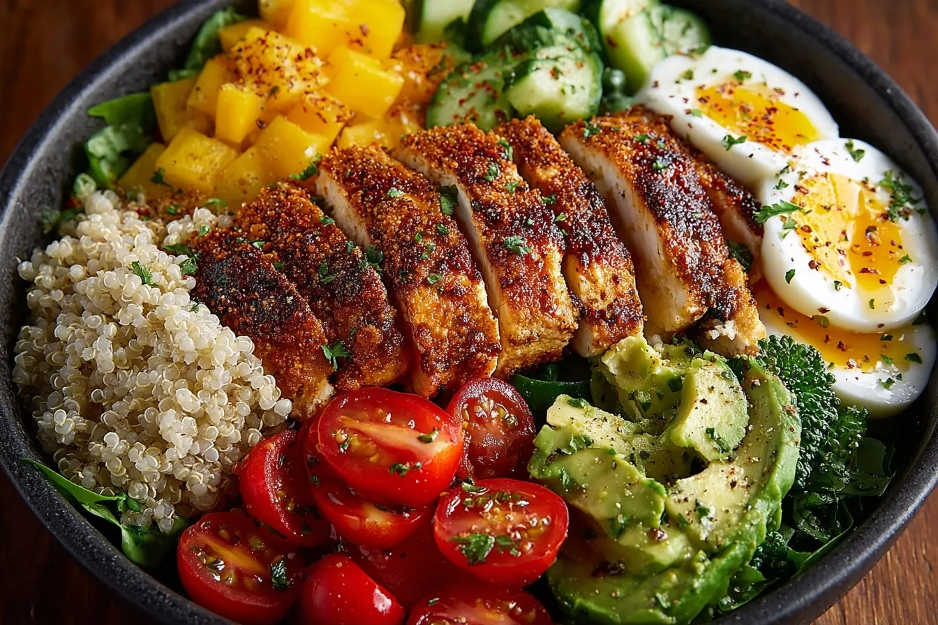 High Protein Marry Me Chicken Bowl Recipe