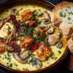 Marry Me Chicken Soup Recipe with Creamy Carrot and Parmesan