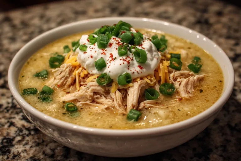 Creamy Crockpot White Chicken Chili Recipe