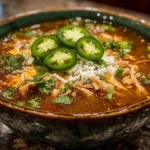 Spicy Jalapeño White Chicken Chili Recipe - Hearty and Zesty Comfort