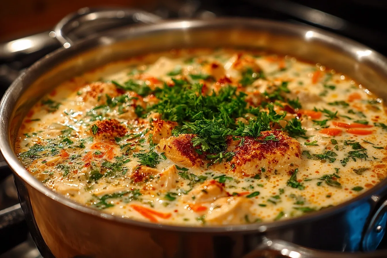 Cream Cheese White Chicken Chili Recipe