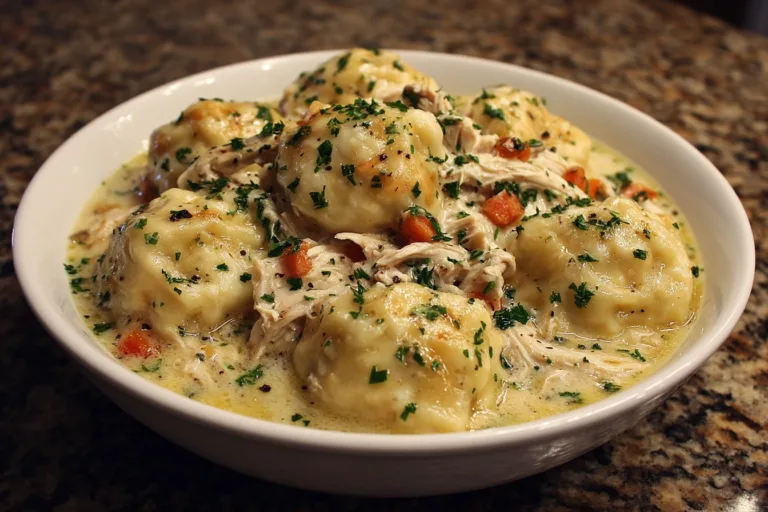 Crockpot Chicken and Dumplings Recipe