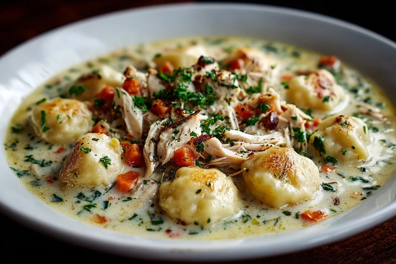 Creamy Chicken and Dumplings Soup: A Comforting Winter Classic
