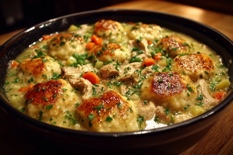 One Pot Chicken and Dumplings: A Comforting, Effortless Homestyle Classic