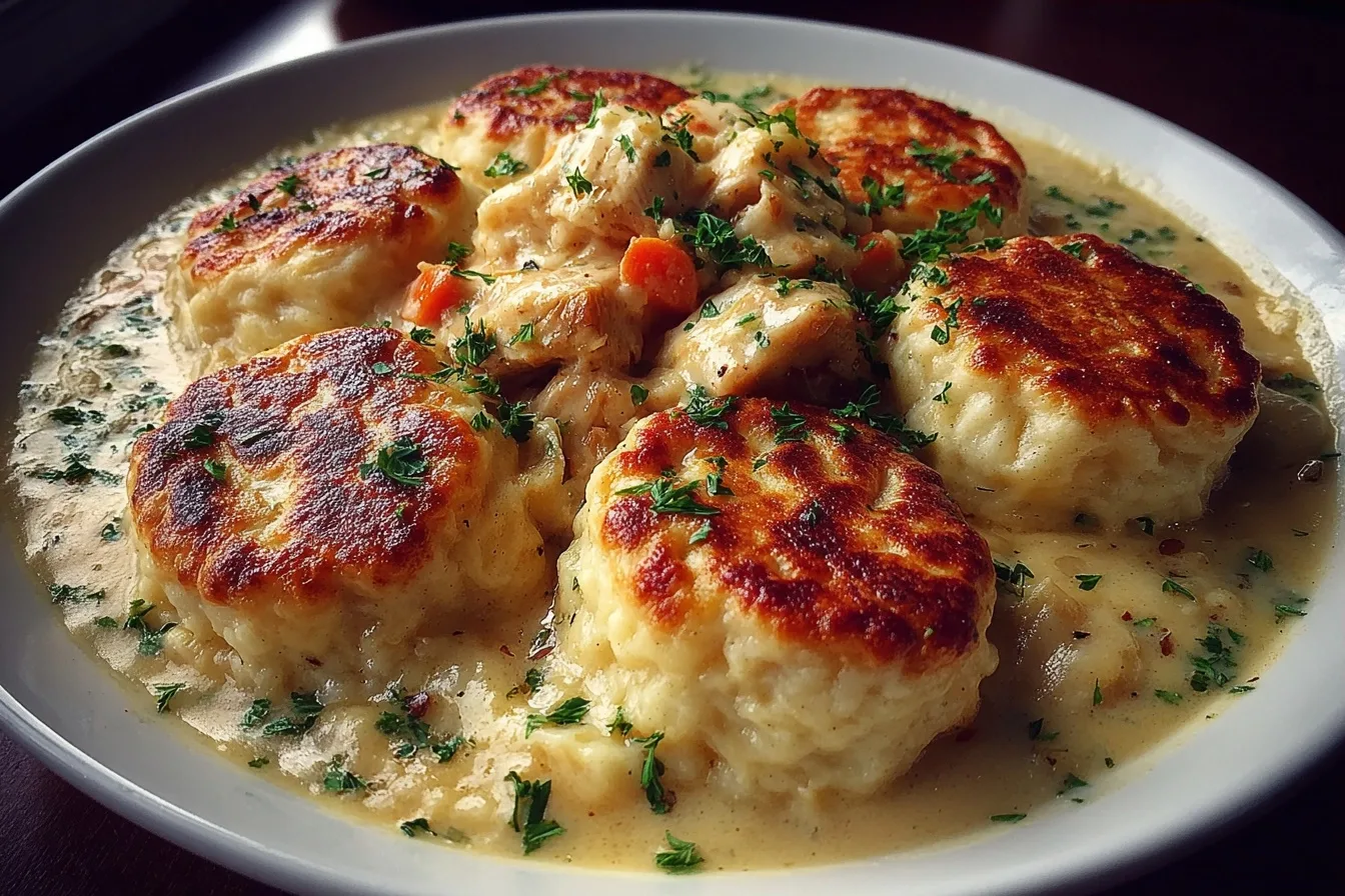 Old Fashioned Chicken and Dumplings