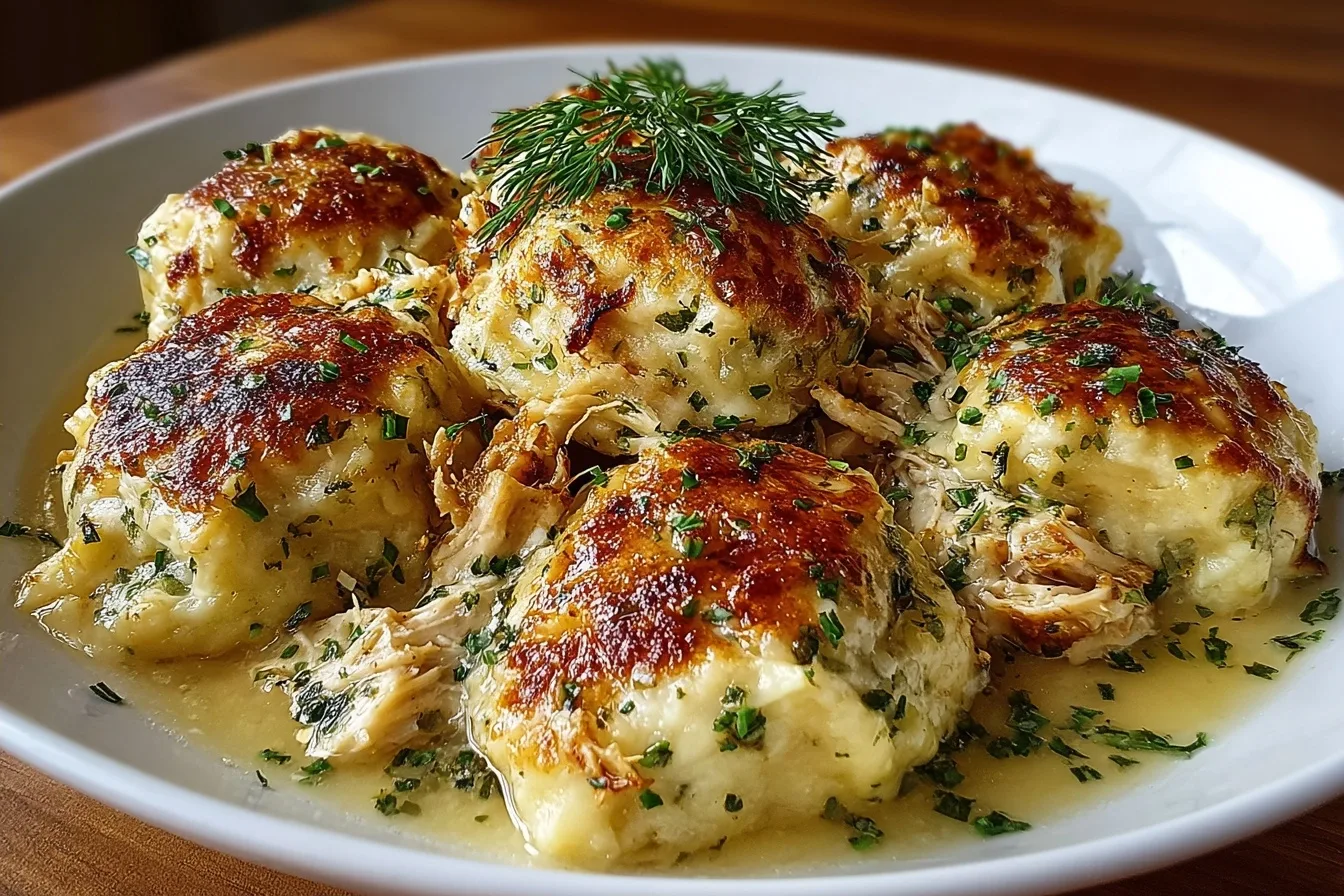 Homemade Chicken and Herb Dumplings Recipe