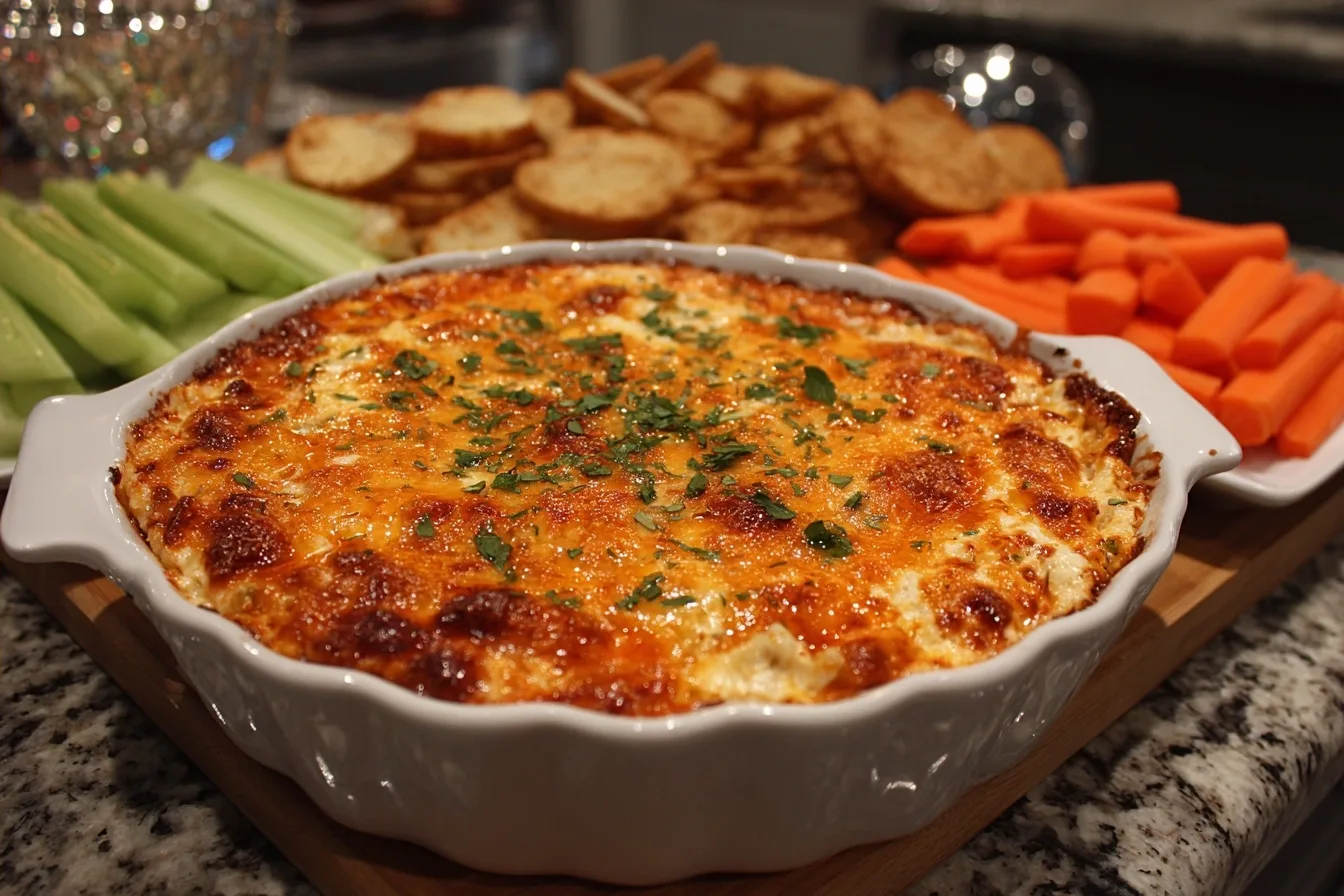 Crockpot Buffalo Chicken Dip Recipe