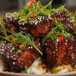 Honey Garlic Crockpot Chicken Thighs: A Sweet and Savory Slow-Cooked Feast