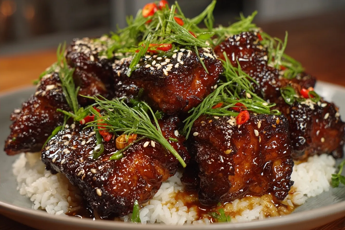 Honey Garlic Crockpot Chicken Thighs: A Sweet and Savory Slow-Cooked Feast