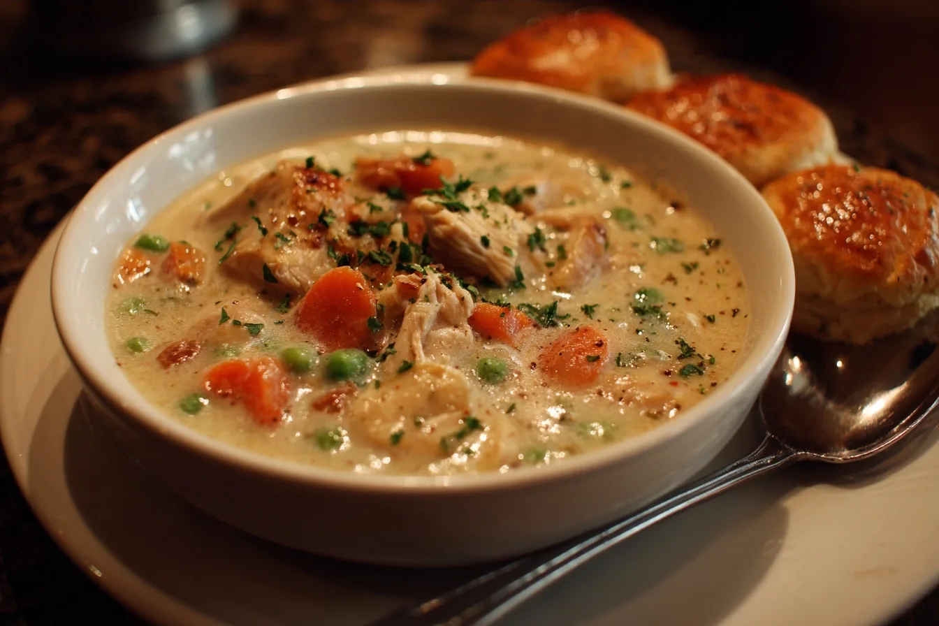Crockpot Chicken Pot Pie Soup Recipe