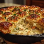 Skillet Chicken Pot Pie with Puff Pastry: A Tasty, Time-Saving Recipe
