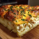 Cheesy Chicken Pot Pie Casserole