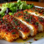Air Fryer Parmesan Crusted Chicken