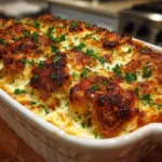 Creamy Parmesan Crusted Chicken Bake