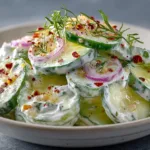 Creamy Cucumber Salad Recipe for Summer BBQs