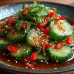 Viral Asian Cucumber Salad (TikTok Inspired)
