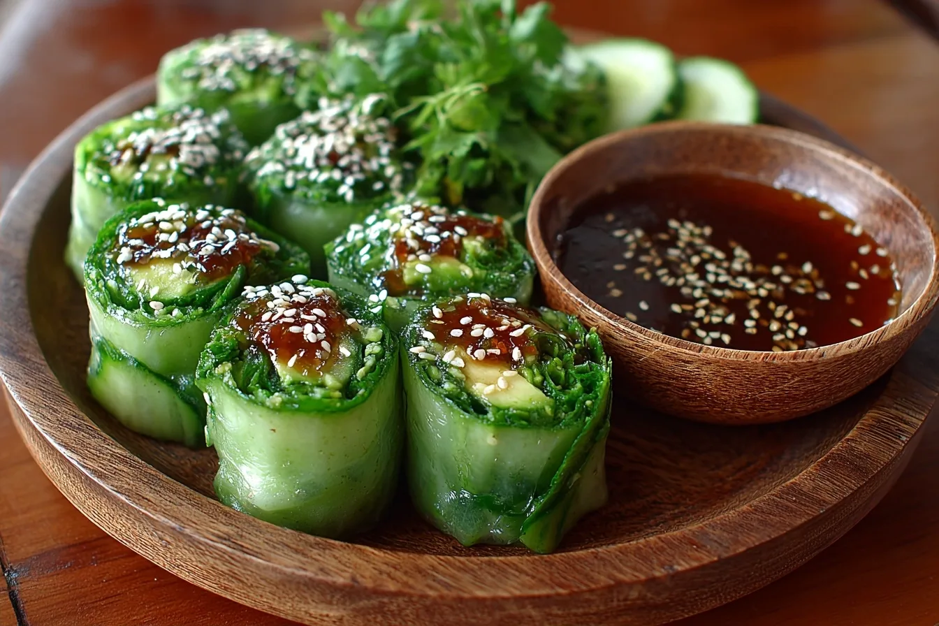 Cucumber Avocado Summer Rolls: A Fresh and Healthy Recipe