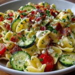 Easy Cucumber Pasta Salad