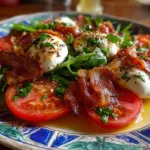 Crispy Prosciutto Caprese Salad: A Flavorful Twist on a Classic