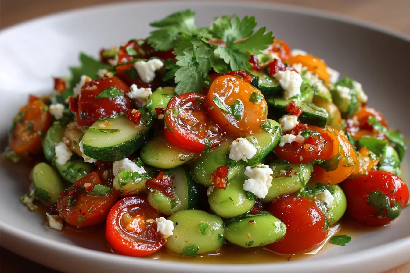 Mediterranean Lima Bean Salad: A Fresh and Flavorful Twist