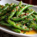 Garlic Butter Snap Peas Recipe