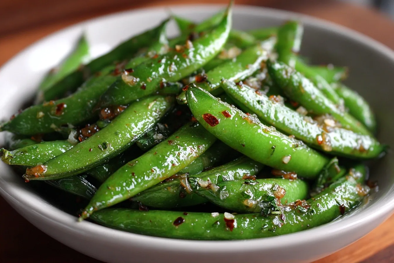 Lemon Garlic Butter Snap Peas: A Quick, Flavorful Side Dish