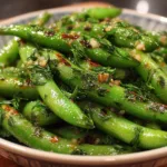 Garlic Butter Snap Peas with Herbs