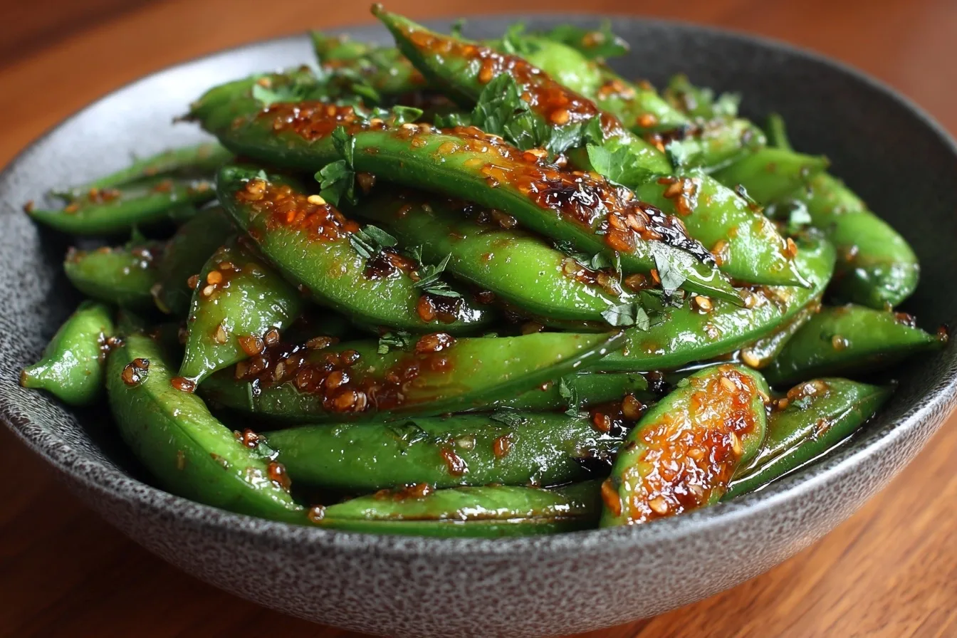 Honey Garlic Snap Peas: A Crisp and Sweet Sautéed Delight