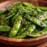 Asian Garlic Snap Peas: A Flavorful Vegetable Stir-Fry Recipe