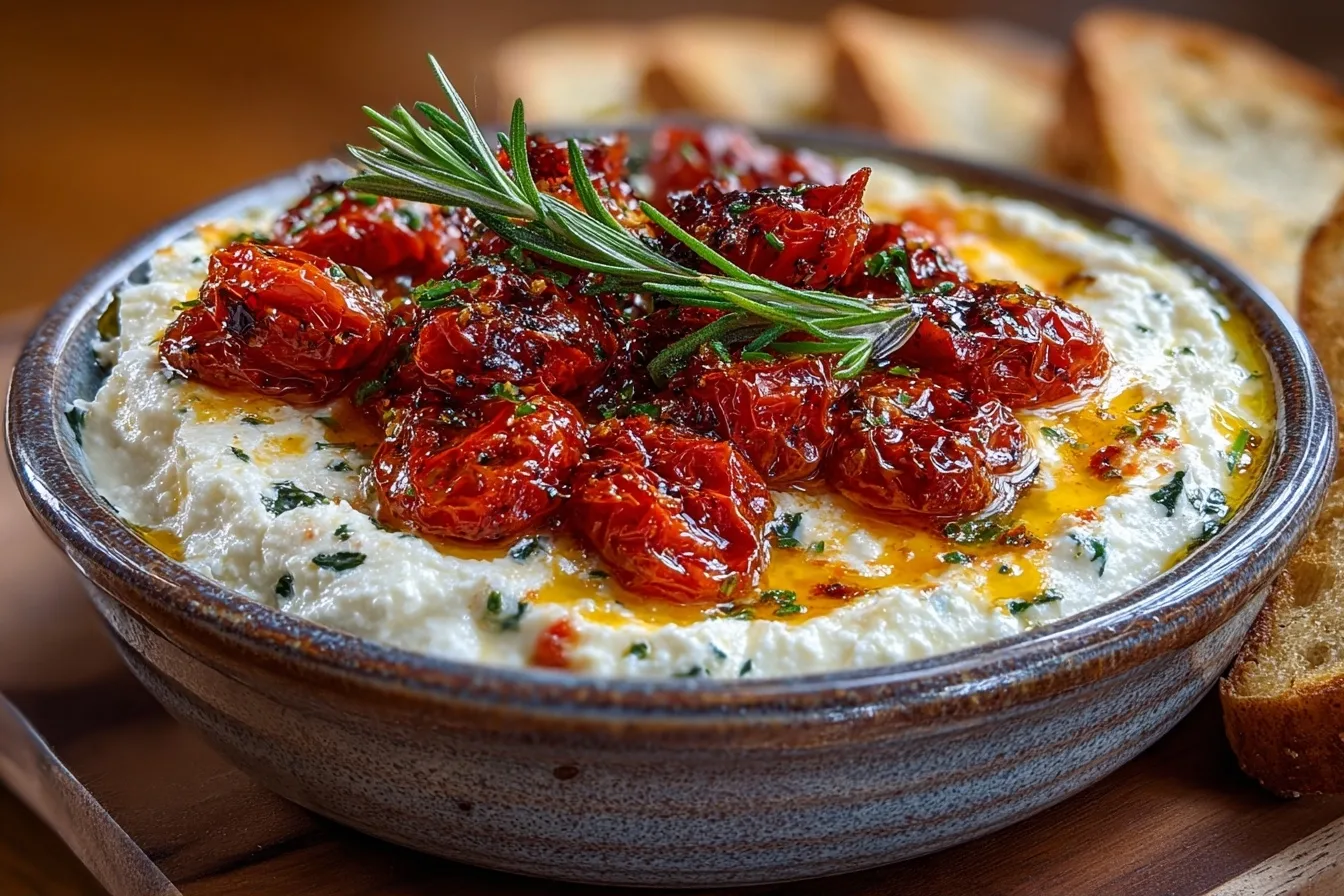 Whipped Feta Dip with Roasted Tomatoes