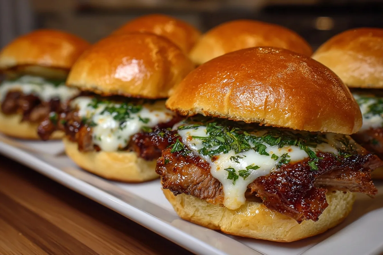 How to Make Italian Grinder Sliders Without Pork