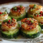 Shrimp Avocado Cucumber Cups: A Fresh, Flavor-Packed Appetizer