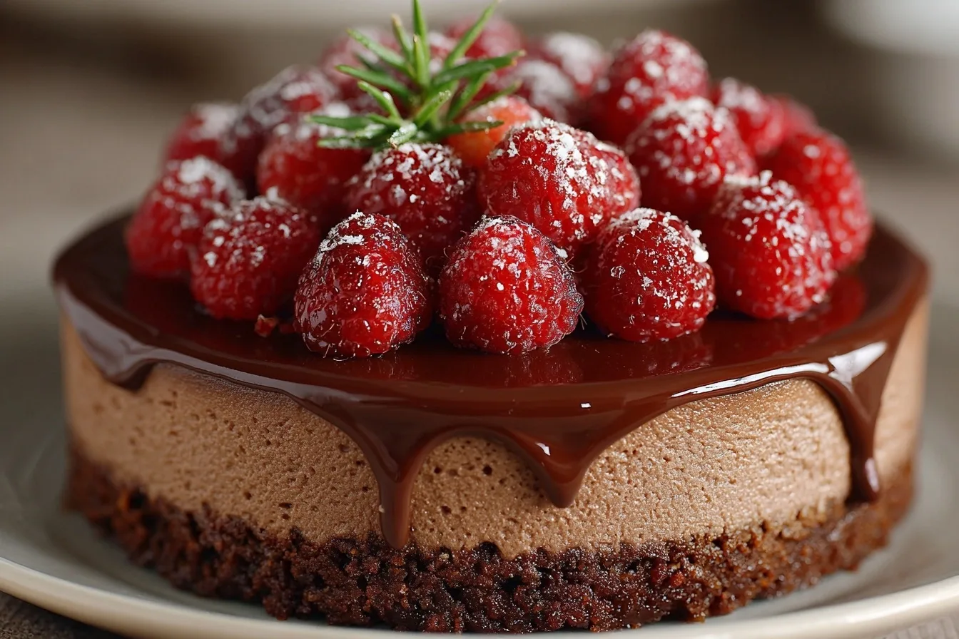 Chocolate Raspberry Mousse Cake: A Decadent Layered Dessert