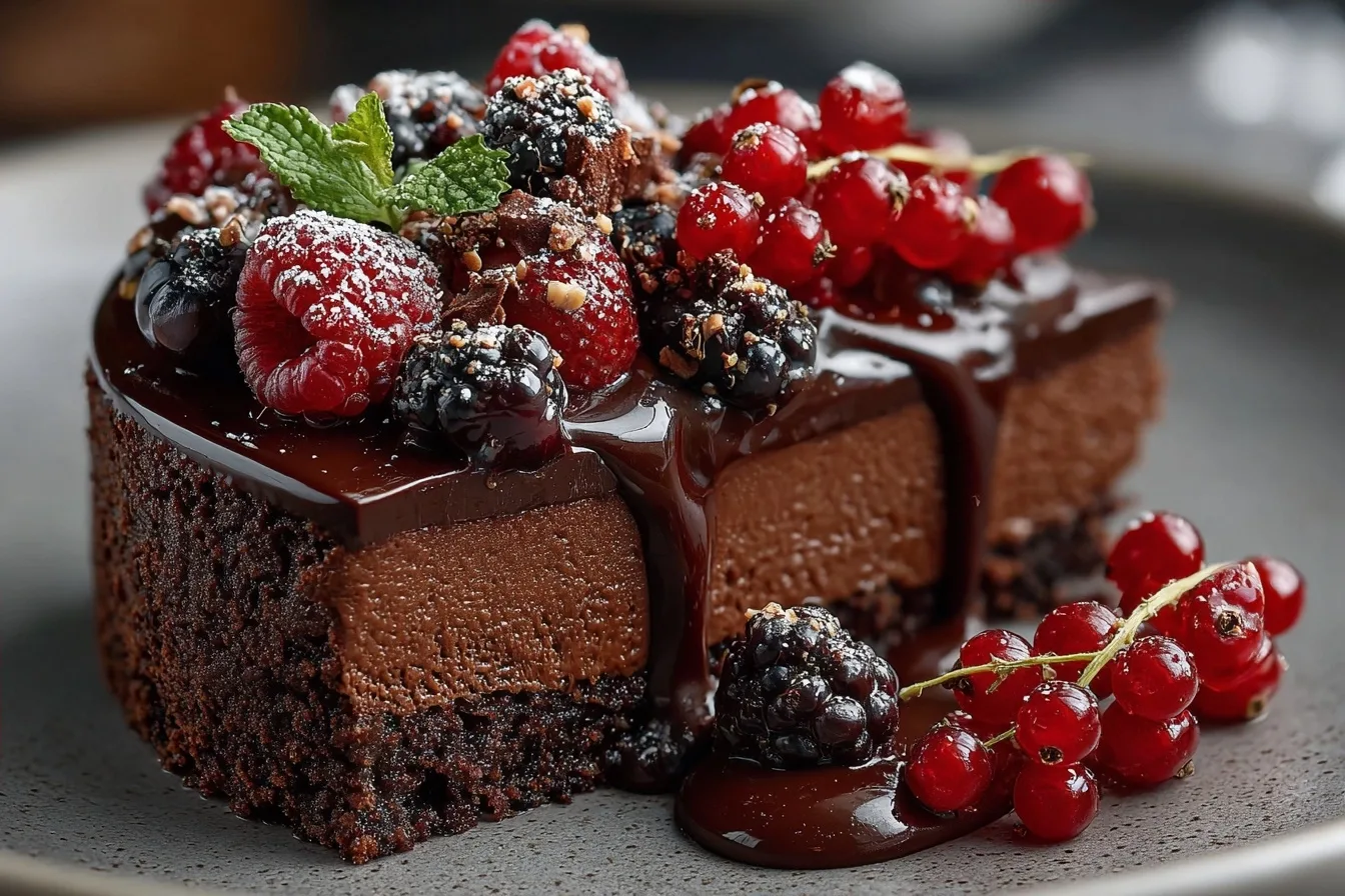 Chocolate Ganache Mousse Cake: A Decadent No-Bake Dessert Masterpiece