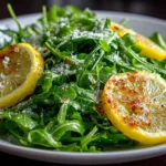 Lemon Garlic Arugula SaladRecipe and Tips