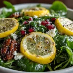 Arugula Salad with Lemon Vinaigrette