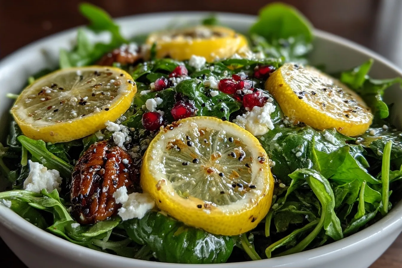 Arugula Salad with Lemon Vinaigrette