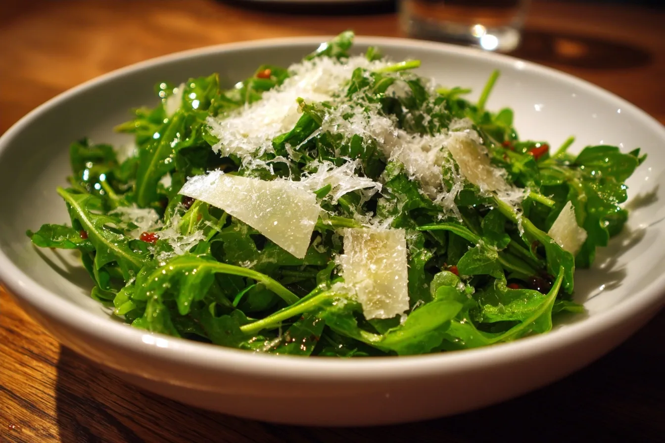 Baby Arugula Parmesan Salad Recipe for a Fresh Spring Meal