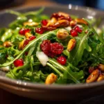 Arugula Salad with Pine Nuts: A Crisp, Nutty Light Lunch Sensation