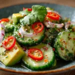 Cucumber Avocado Salad Recipe: A Refreshing and Healthy Twist