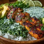 Cilantro Lime Chicken Bowl Recipe with Flavorful, Fresh Toppings