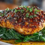 Marry Me Chicken with Spinach