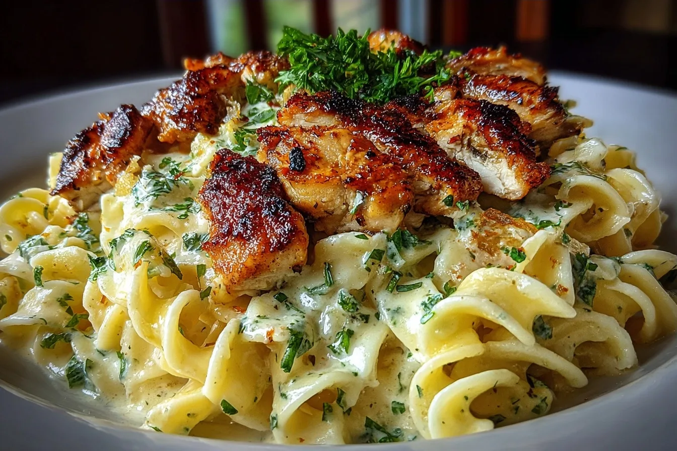 Marry Me Chicken Alfredo Pasta