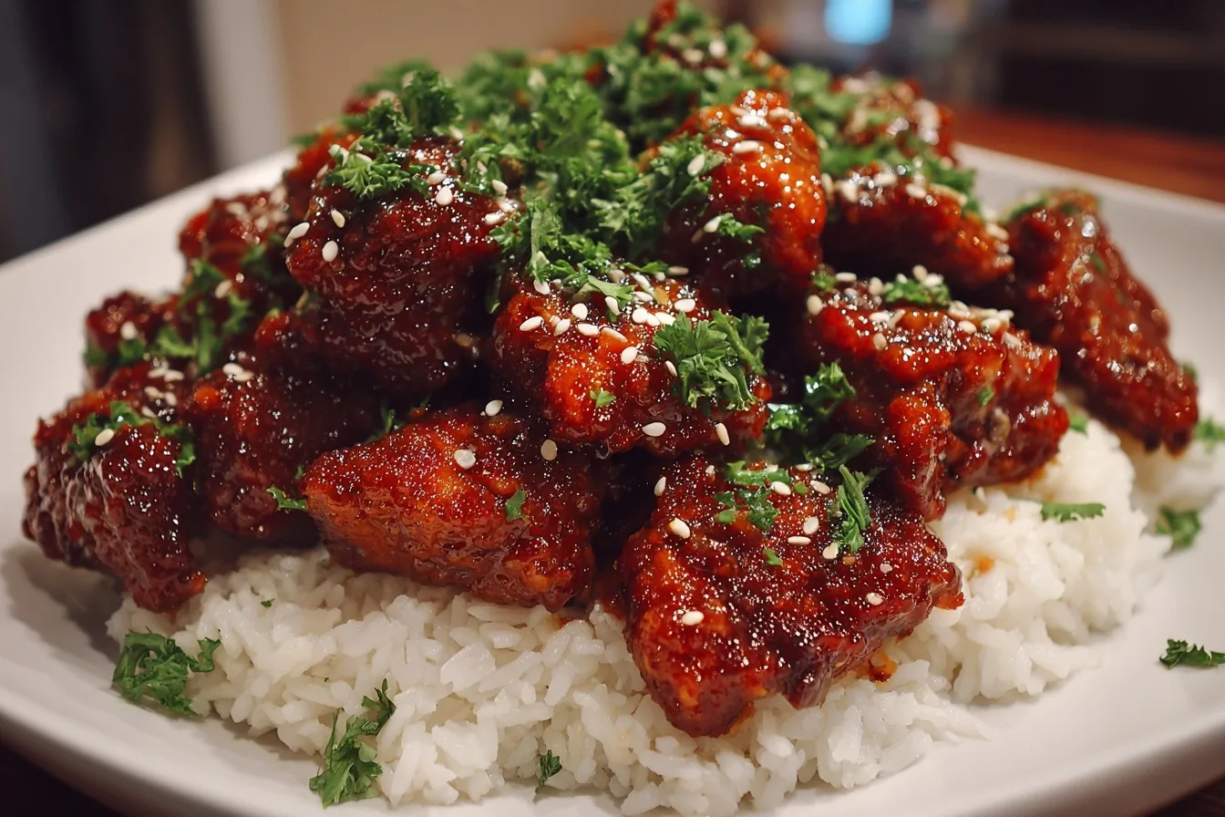 Keto Orange Chicken