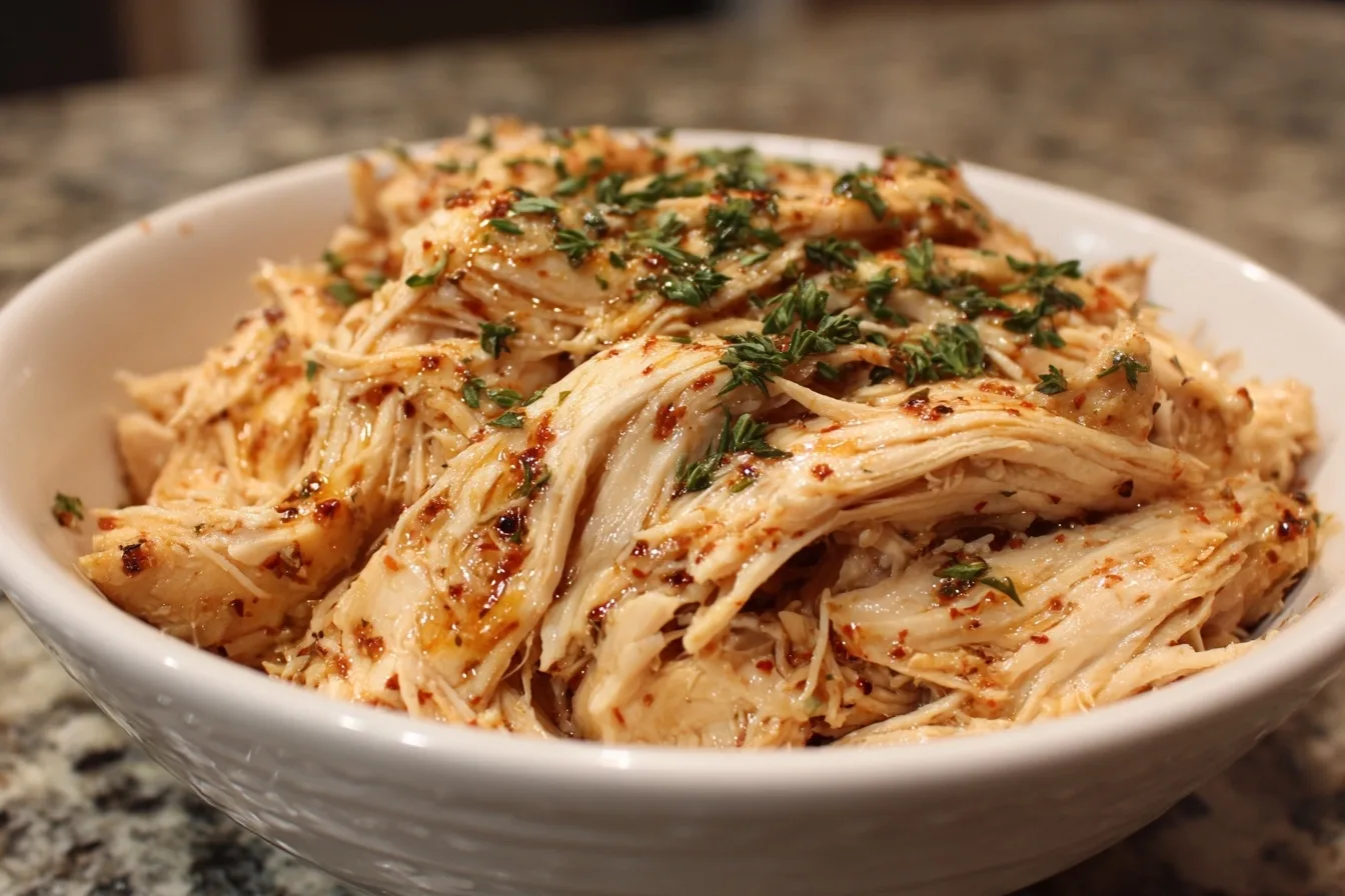 Instant Pot Keto Shredded Chicken