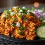 Easy Buffalo Keto Shredded Chicken Recipe